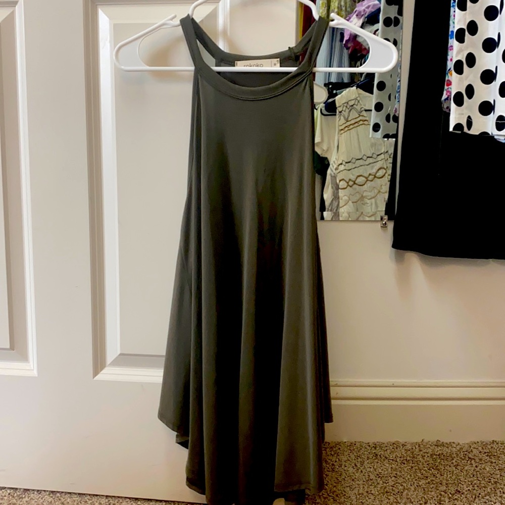 Army Green Blouse